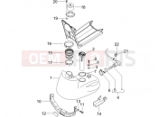 Fuel tank - Piaggio NRG Power DD Serie Speciale 2010