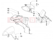 Wheel huosing - Mudguard - Piaggio NRG Power DD Serie Speciale 2010