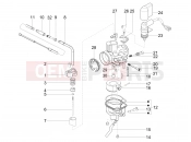 PIAGGIO NRG Power DD Serie Speciale Carburetor's components