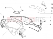 PIAGGIO NRG Power DD Serie Speciale Handlebars coverages
