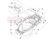 PIAGGIO NRG Power DD Serie Speciale Helmet huosing - Undersaddle