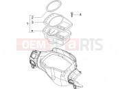 PIAGGIO NRG Power DD Serie Speciale Meter combination - Cruscotto