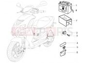 PIAGGIO NRG Power DT Battery - relays