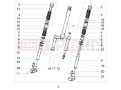 PIAGGIO NRG Power DT Front fork