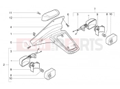 PIAGGIO NRG Power DT Rear tail lamp