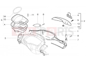 PIAGGIO NRG Power DT Speedometers Kms. - handlebar covers