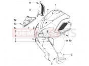Front shield - Piaggio NRG Power DT 2013