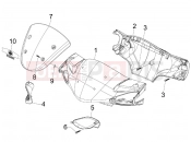 Handlebars coverages - Piaggio NRG Power DT 2013