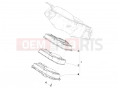 Meter combination - Cruscotto - Piaggio NRG Power DT 2013