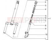 PIAGGIO NTT Front fork