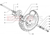 PIAGGIO NTT Front wheel