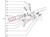 PIAGGIO NTT Handlebars component parts