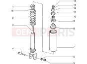PIAGGIO NTT Rear shock absorber