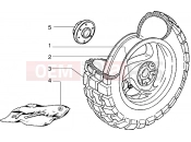 PIAGGIO NTT Rear wheel