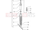 PIAGGIO Rear shock absorber