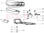ülés - Piaggio Si Mix