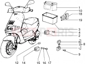 PIAGGIO Skipper 125 MY98 Electrical devices