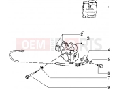 PIAGGIO Skipper 125 MY98 Front brake cylinder-Brake caliper