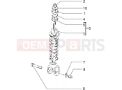 PIAGGIO Skipper 125 MY98 Rear shock absorber