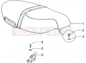 PIAGGIO Skipper 150 Rear shock absorber
