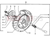 PIAGGIO Front wheel