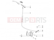 PIAGGIO Typhoon 125 4T 2V Brakes pipes - Calipers