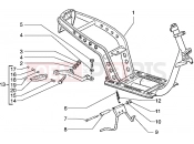 PIAGGIO Typhoon 125 X 2T Chassis-Central stand