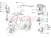 PIAGGIO Typhoon 125 X 2T Electrical devices