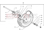 PIAGGIO Typhoon 125 X 2T Front wheel