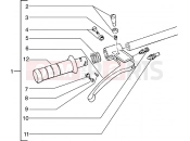 PIAGGIO Typhoon 125 X 2T Handlebars component parts