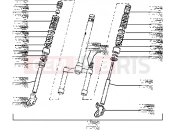 PIAGGIO Typhoon 125 X 2T Steering column