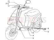 PIAGGIO Typhoon 125 X 2T Transmissions-rear brake-speedometer (kms)