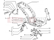 PIAGGIO Typhoon 50 2T Chassis-Central stand