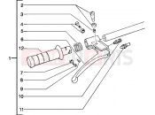 PIAGGIO Typhoon 50 2T Handlebars component parts