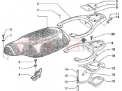 PIAGGIO Typhoon 50 2T Saddle-Rear carrier