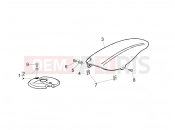 PIAGGIO Typhoon 50 2T Wheel huosing - Mudguard