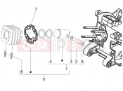 PIAGGIO Typhoon 50 2T (ZAPC290) Cylinder-piston-wrist pin unit