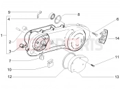 PIAGGIO Typhoon 50 2T Serie Speciale Crankcase cover - Crankcase cooling