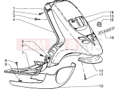 PIAGGIO Front shield-Footboard-Spoiler