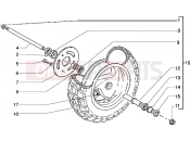 PIAGGIO Front wheel