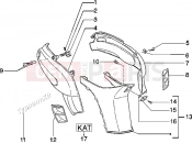 Side covers - Piaggio Typhoon 50 XR 2T