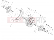 PIAGGIO X10 125 4V I.E. Front wheel