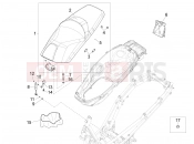 PIAGGIO X10 125 4V I.E. Saddle/seats