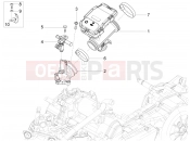 PIAGGIO X10 125 4V I.E. Throttle body - Injector - Induction joint