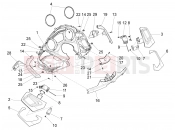 PIAGGIO X10 350 4V I.E. Front covers - Mudflaps