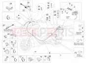 Main cable harness - Piaggio X10 500 4V I.E. 2012