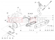 Silencer - Piaggio X10 500 4V I.E. 2013