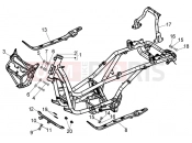 Chassis - Piaggio X8 125