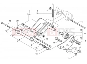 SWINGING ARM - Piaggio X8 125