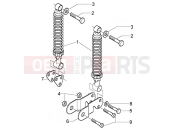 PIAGGIO X8 200 DAMPERS